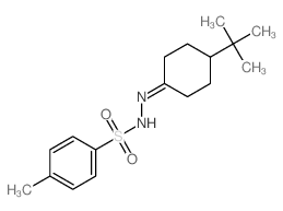 4-methyl-N-[(4-tert-butylcyclohexylidene)amino]benzenesulfonamide Structure
