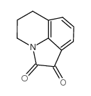 5,6-dihydro-4H-pyrrolo[3,2,1-ij]quinoline-1,2-dione Structure