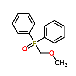Methoxymethyldiphenylphosphine oxide Structure