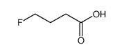 4-Fluorobutyric acid Structure