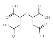 Thiodisuccinic Acid Structure
