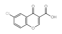 6-氯-4-氧代-4H-色烯-3-羧酸结构式