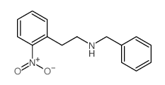 N-benzyl-2-(2-nitrophenyl)ethanamine结构式