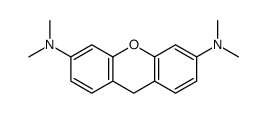 N,N,N',N'-Tetramethyl-9H-xanthene-3,6-diamine Structure