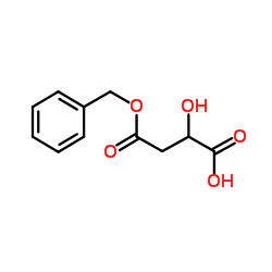 3-(苄氧基羰基)-2-羟基丙酸结构式