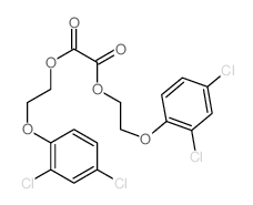 Ethanedioic acid,1,2-bis[2-(2,4-dichlorophenoxy)ethyl] ester结构式