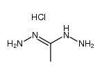 Acetohydrazid-hydrazon hydrochloride结构式