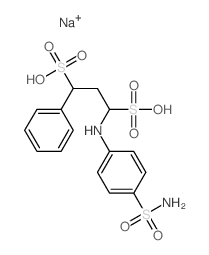 1,3-Propanedisulfonic acid,1-[[4-(aminosulfonyl)phenyl]amino]-3- phenyl-,disodium salt picture