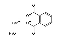 phthalic acid , monohydrate Structure