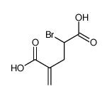 2-bromo-4-methylidenepentanedioic acid Structure