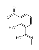 2-amino-N-methyl-3-nitrobenzamide Structure