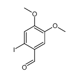 2-碘-4,5-二甲氧基苯甲醛结构式