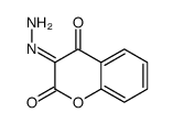 3-hydrazinylidenechromene-2,4-dione Structure