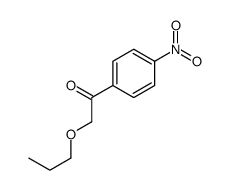 1-(4-nitrophenyl)-2-propoxyethanone Structure