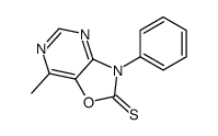 7-methyl-3-phenyl-[1,3]oxazolo[4,5-d]pyrimidine-2-thione Structure