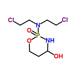 (R,S)-4-羟基环磷酰胺结构式