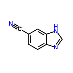 1H-苯咪唑-5-腈结构式