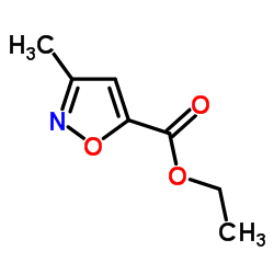 ethyl 3-methyl-1,2-oxazole-5-carboxylate structure