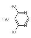 5-甲基-4,6-二羟基嘧啶结构式