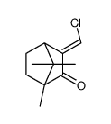 2-(chloromethylidene)-4,7,7-trimethylbicyclo[2.2.1]heptan-3-one结构式