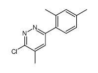 3-chloro-6-(2,4-dimethylphenyl)-4-methylpyridazine Structure