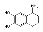 5-amino-5,6,7,8-tetrahydronaphthalene-2,3-diol Structure