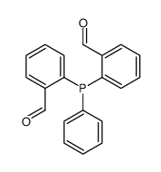 bis(2-formylphenyl)phenylphosphine Structure