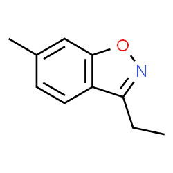 1,2-Benzisoxazole,3-ethyl-6-methyl-(9CI)结构式