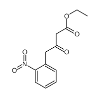 4-(2-硝基苯基)-3-氧代丁酸乙酯结构式