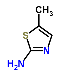 2-氨基-5-甲基噻唑结构式
