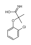 2-(2-chlorophenoxy)-2-methylpropanamide Structure