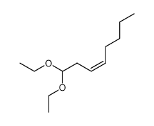 1,1-diethoxy-oct-3c-ene结构式