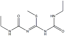 N,N'-双(乙氨羰基)-S-甲基异硫脲结构式