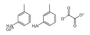 cobalt(2+),3-methylaniline,oxalate结构式