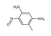 1,3-Benzenediamine,4-methyl-6-nitroso- Structure