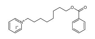8-pyridin-1-ium-1-yloctyl benzoate,iodide Structure