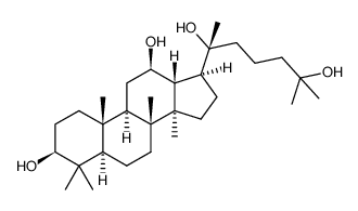 25(R)-羟基原人参二醇结构式