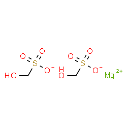 bis(hydroxymethanesulphonato)magnesium结构式