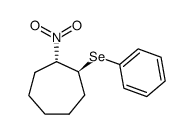 ((1S,2S)-2-nitrocycloheptyl)(phenyl)selane Structure