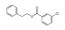 phenethyl 3-chlorobenzoate Structure