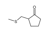 2-(methylthiomethyl)cyclopentan-1-one结构式