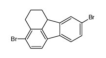 4,9-dibromo-1,2,3,10b-tetrahydro-fluoranthene结构式
