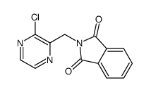 2-((3-氯吡嗪-2-基)甲基)异吲哚啉-1,3-二酮结构式