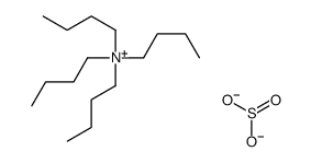 hydrogen sulfite,tetrabutylazanium Structure