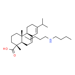 Abietic Acid Diamylamine Structure