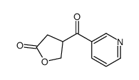 4-(pyridine-3-carbonyl)oxolan-2-one结构式