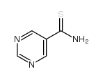 嘧啶-5-硫代甲酰胺结构式