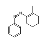 (2-methylcyclohexen-1-yl)-phenyldiazene结构式