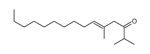 2,5-dimethylpentadec-5-en-3-one结构式