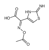 2-Amino-alpha-(Methoxyimino)-4-Thiazoleacetic Acid Structure